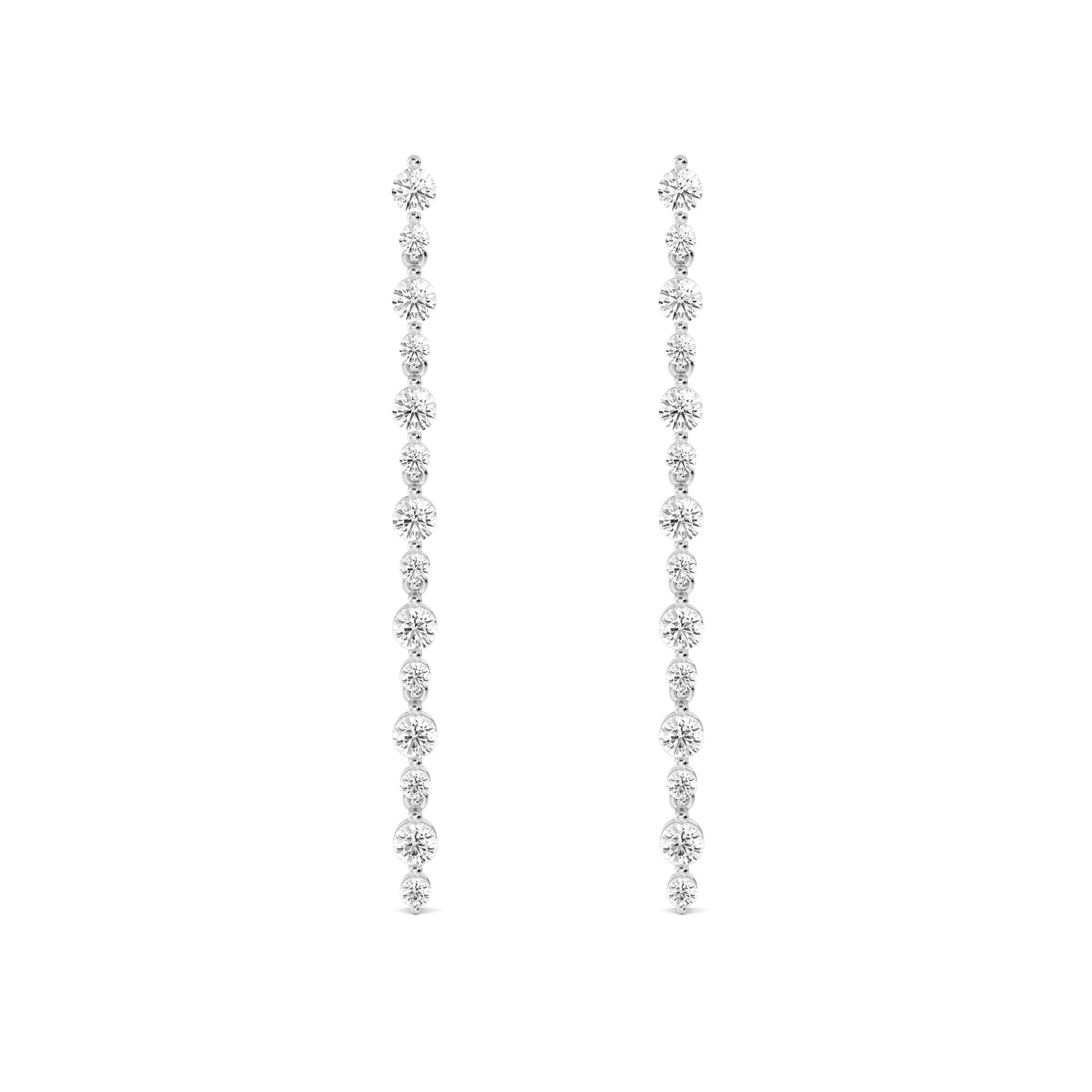 Lab Grown Diamond Drop Earrings