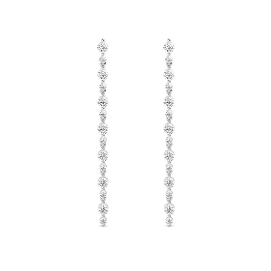 Lab Grown Diamond Drop Earrings